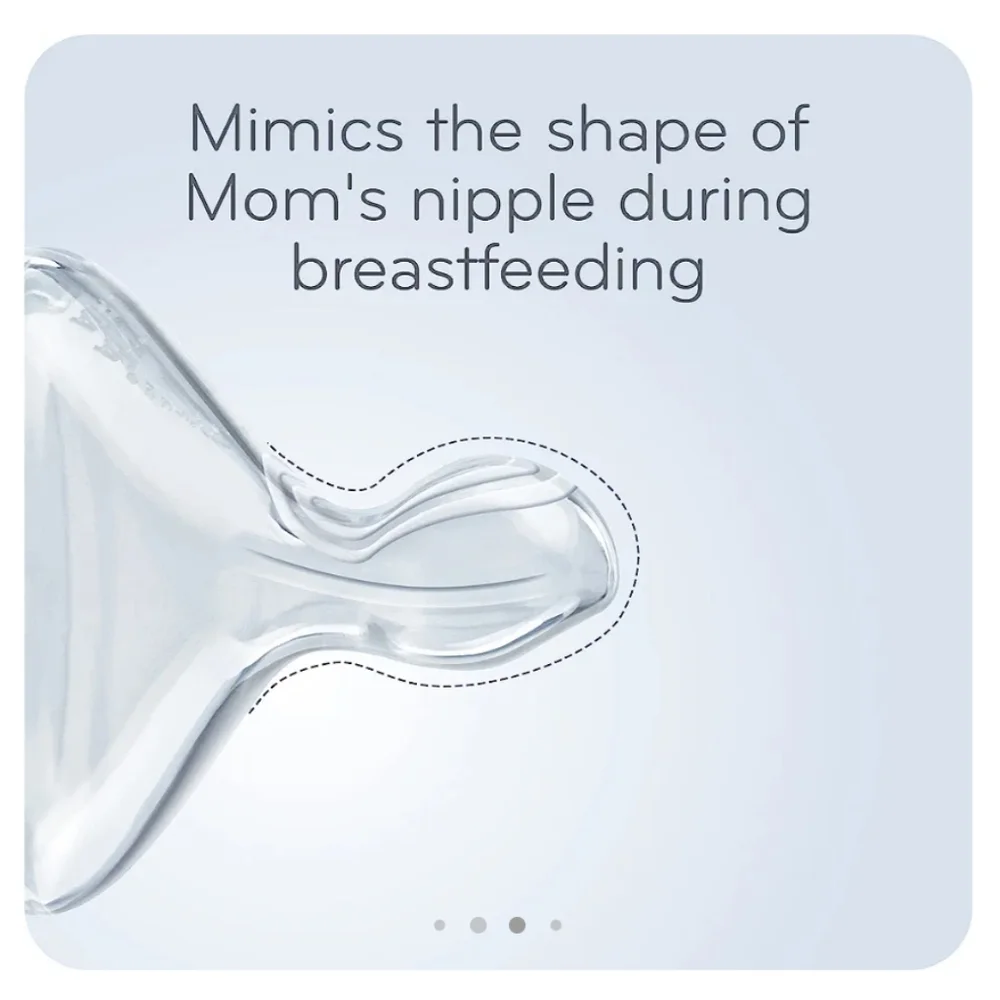 EUC Nuk smooth flow anti colic baby bottles Pink Rose Set of 4 - Picture 5 of 7